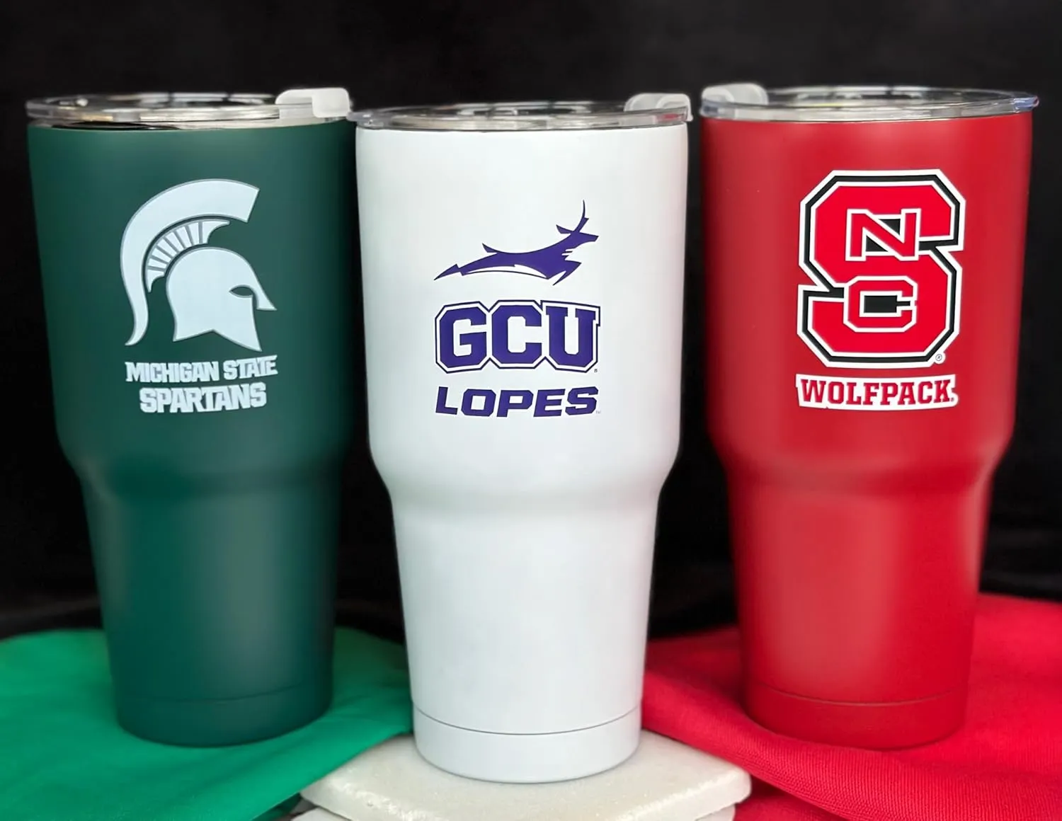R and R Imports Hobbs New Mexico Souvenir 24 Oz Insulated Stainless Steel Tumbler White