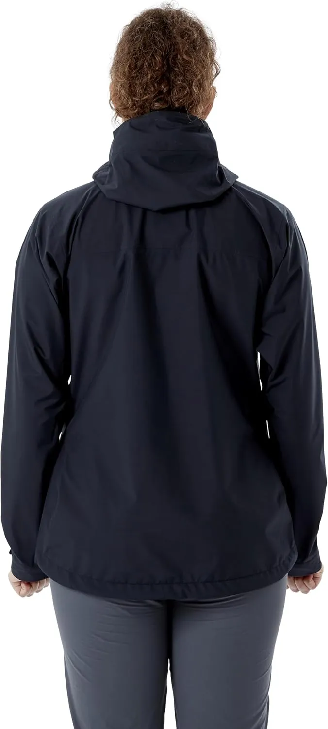 Rab Women's Downpour Eco Waterproof Breathable Jacket for Hiking & Climbing