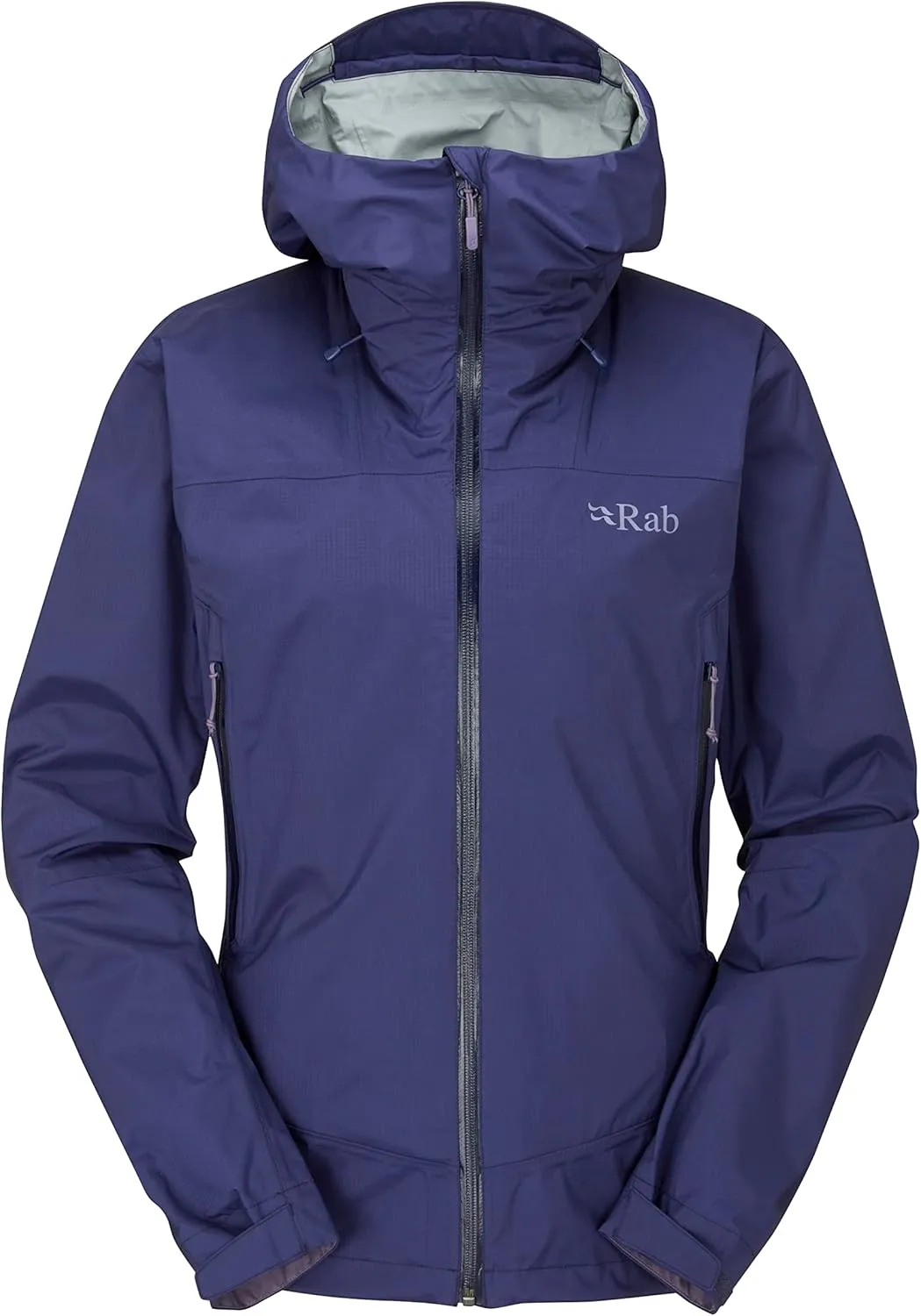 Rab Women's Downpour Plus 2.0 Waterproof Breathable Jacket for Hiking & Climbing