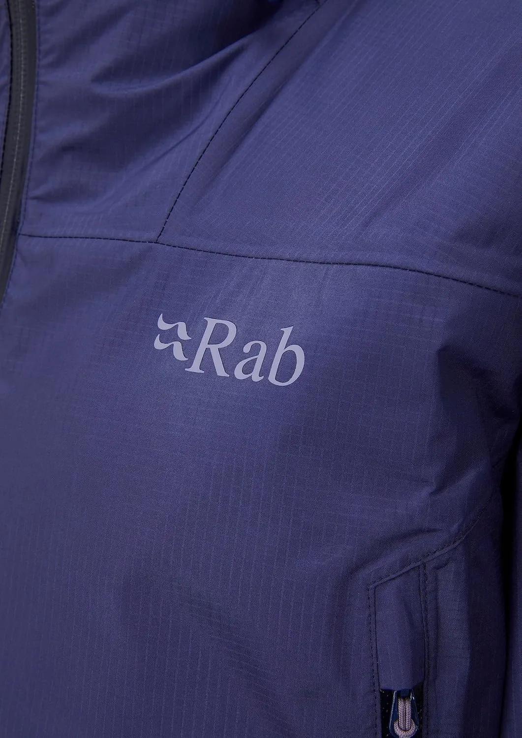 Rab Women's Downpour Plus 2.0 Waterproof Breathable Jacket for Hiking & Climbing