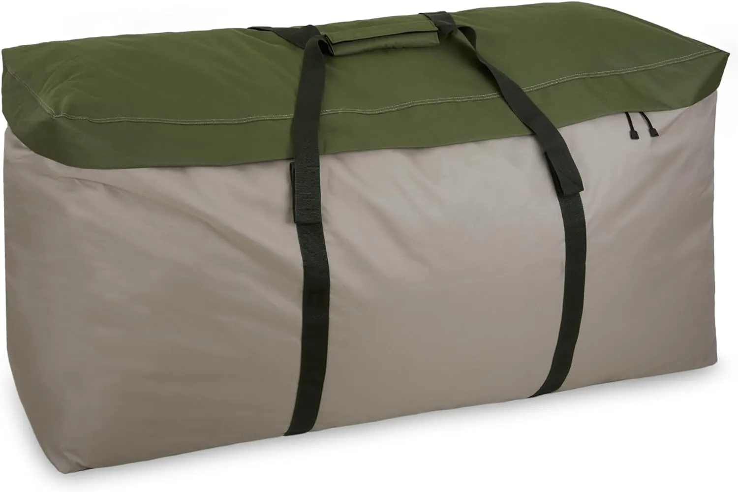 Rachmi Cushion Storage Bag (152 Gal) 60 Inch with Zipper & Padded Handle, Outdoor Oversized Heavy Duty 600D Water-resistant Moving Bag, (60"Wx20"Dx29"H, Extra Large)