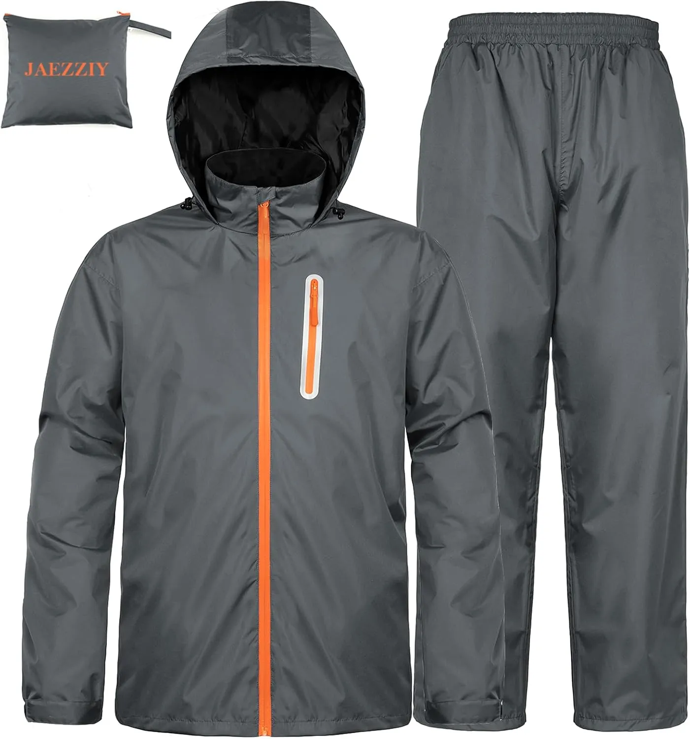 Rain Suits for Men Women Waterproof Lightweight Hooded Breathable Rain Gear Raincoat for Fishing Hiking Cycling
