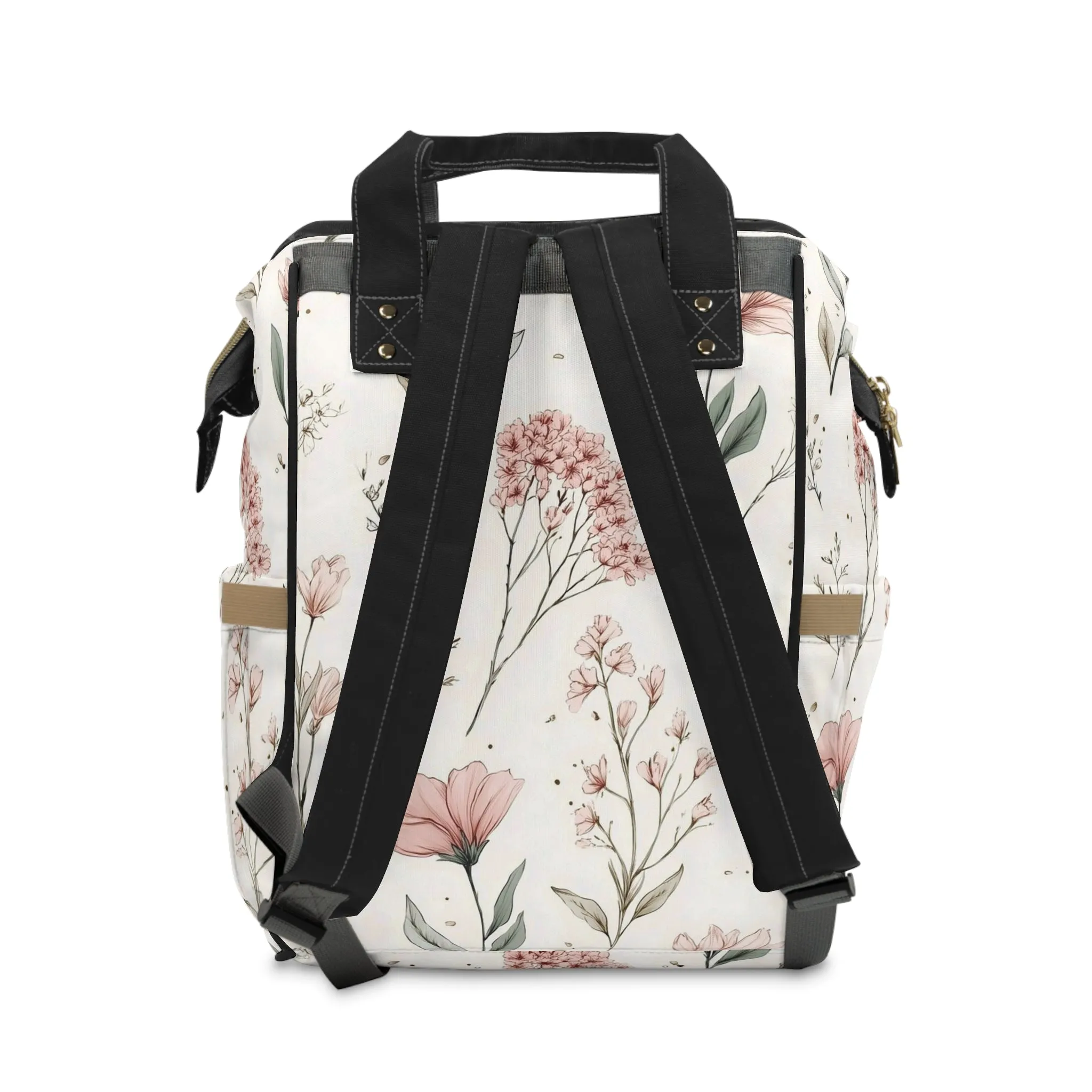 Rave reviews Backpack Diaper Floral Value-based Personalized