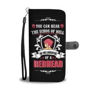 Redhead Wallet Phone Case w/ RFID Blocker
