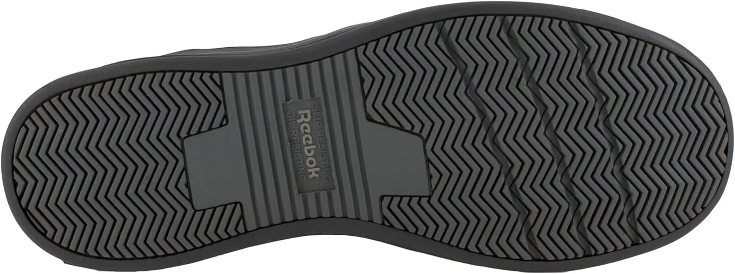 Reebok Work Men's RB1735 Dayod Safety Toe Skateboard Work Shoe Black