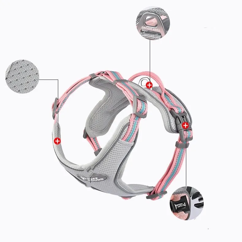 Reflective Adjustable Dog Harness