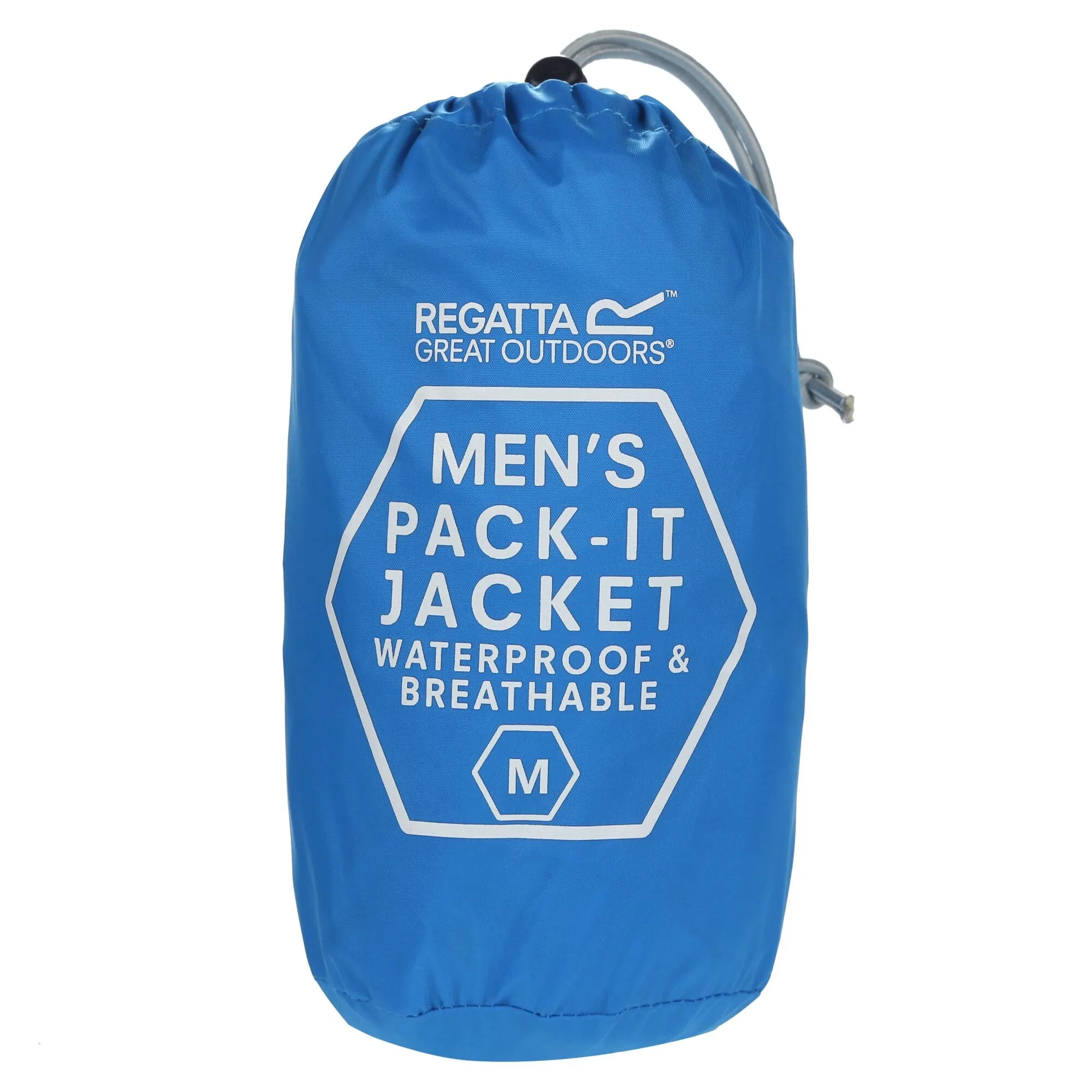 Regatta Men's Pack-It III Waterproof Jacket - Oxford Blue