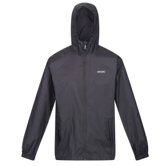Regatta SS25 Men's Pack-It III Waterproof Jacket | Seal Grey