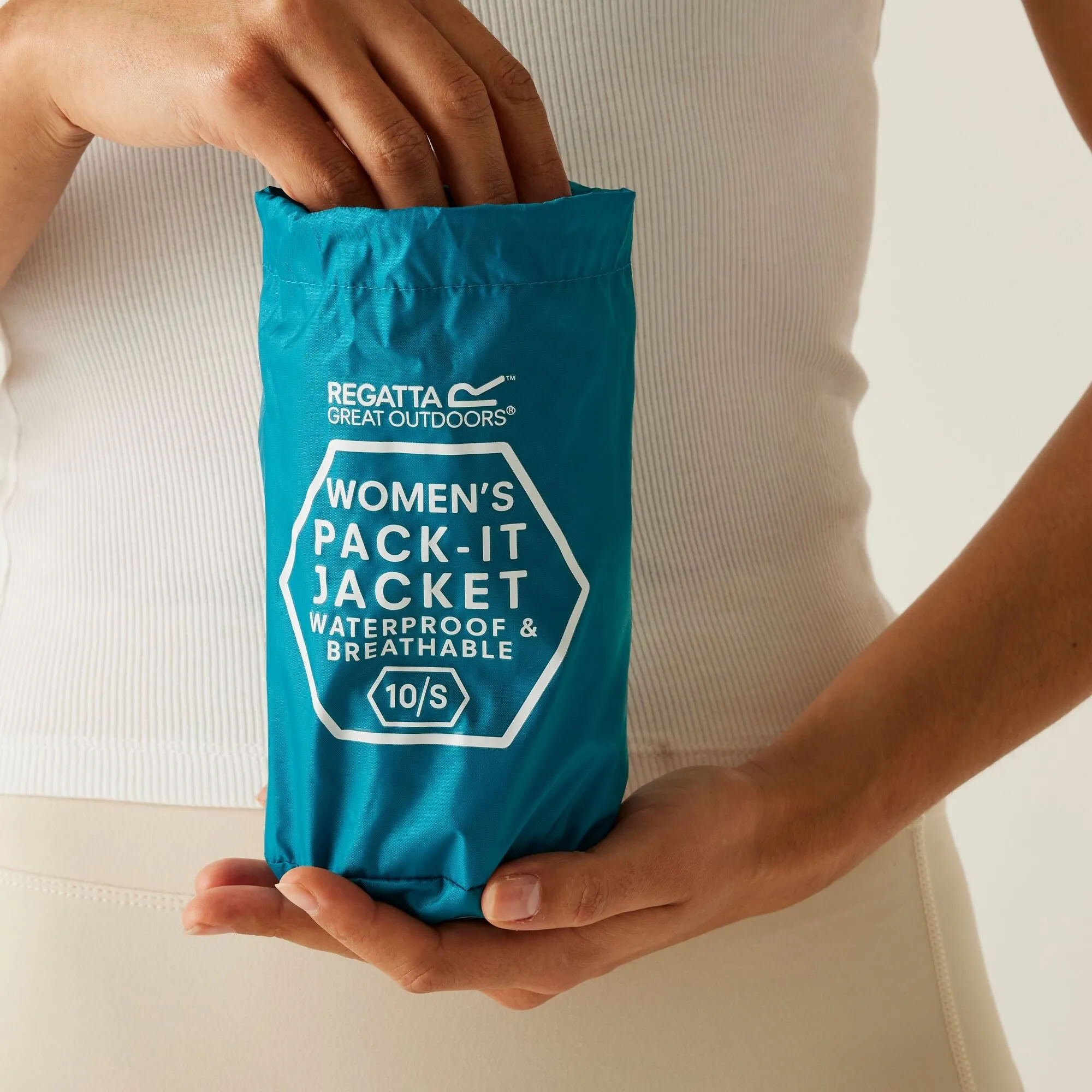 Regatta SS25 Women's Pack-It III Waterproof Jacket | Exotic Plume
