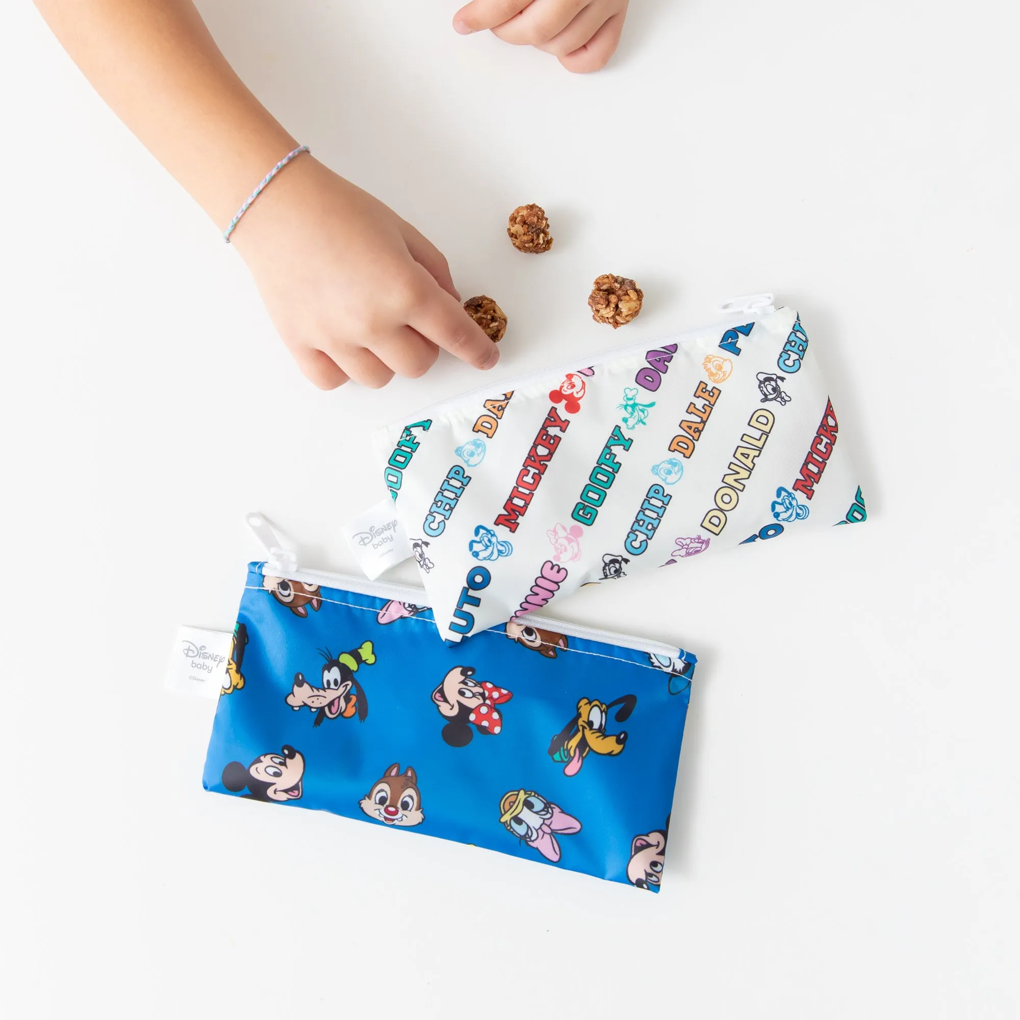 Reusable Snack Bag, Small 2 Pack: Mickey & Friends MVP