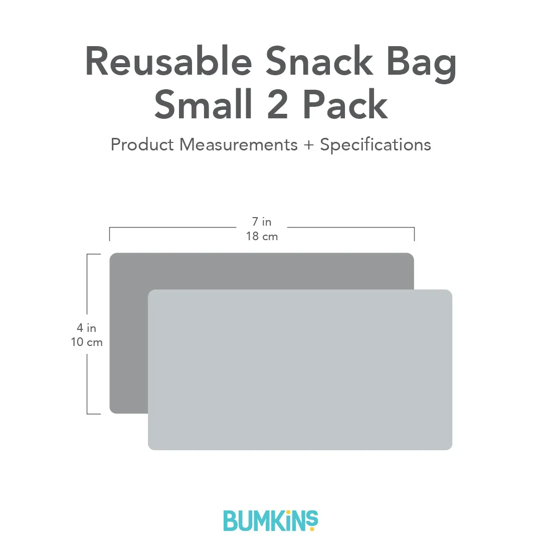 Reusable Snack Bag, Small 2 Pack: Mickey & Friends MVP