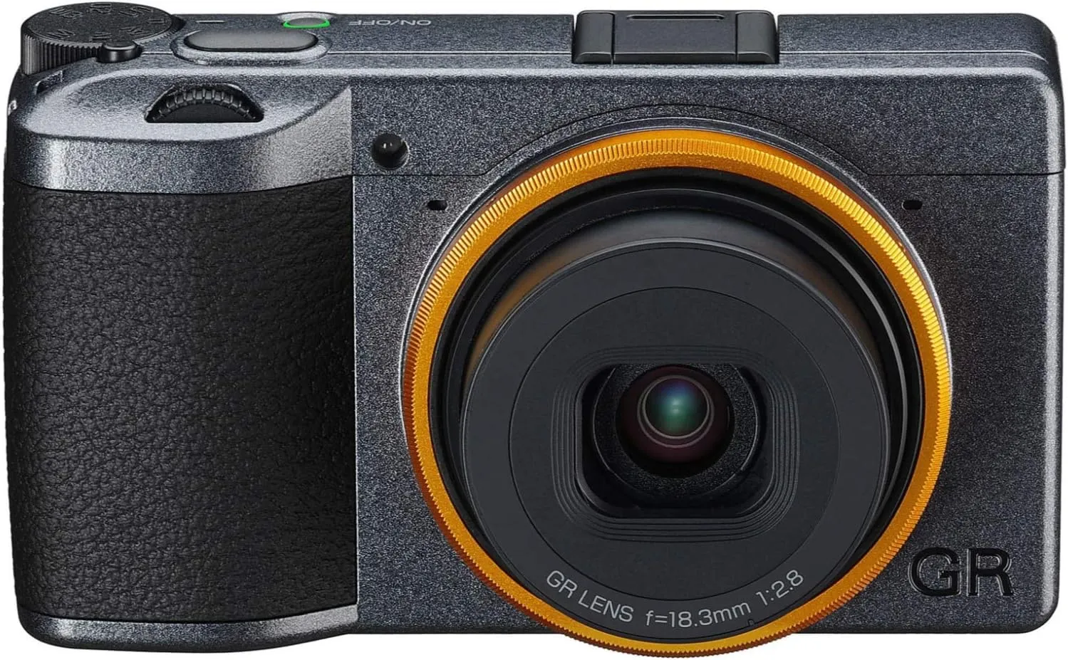 Ricoh GR III Street Edition Metallic Gray APS-C Size Digital Camera (2 batteries included) with Large CMOS Sensor GR Lens that Achieves High Resolution and High Constrast