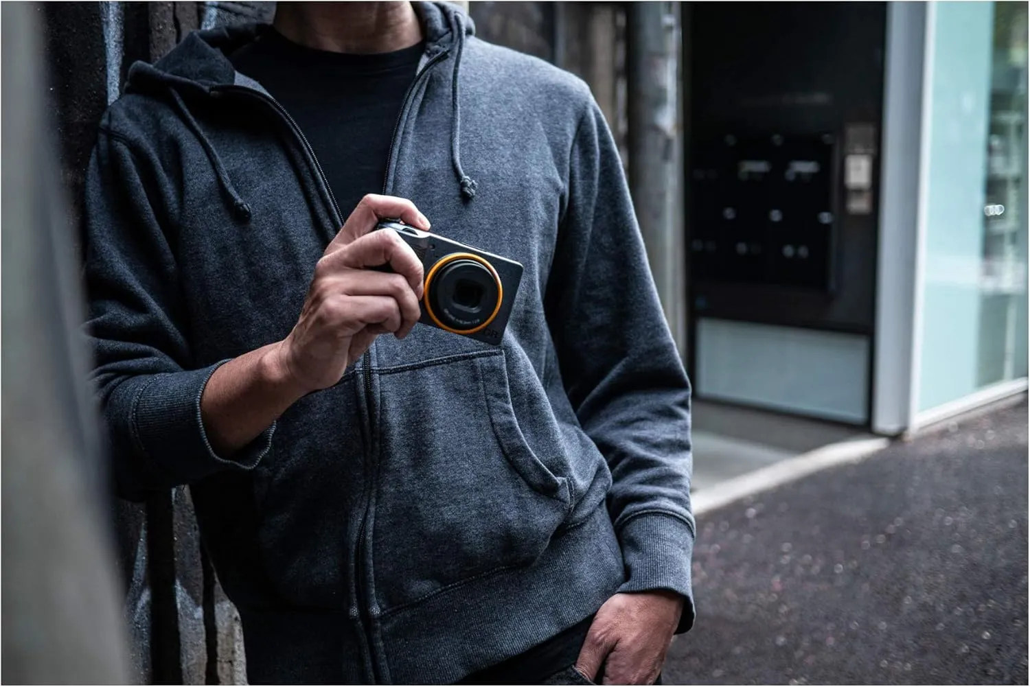Ricoh GR III Street Edition Metallic Gray APS-C Size Digital Camera (2 batteries included) with Large CMOS Sensor GR Lens that Achieves High Resolution and High Constrast