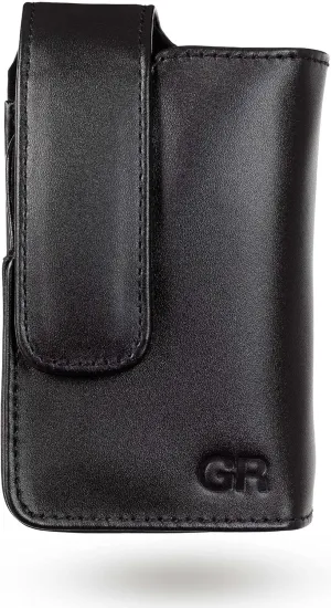 RICOH Leather Soft case GC-11 [Compatible Models: GR III, GR IIIx] [High-Grade Genuine Leather case with Solid Protection ] [with Belt Loop on The Back], Black