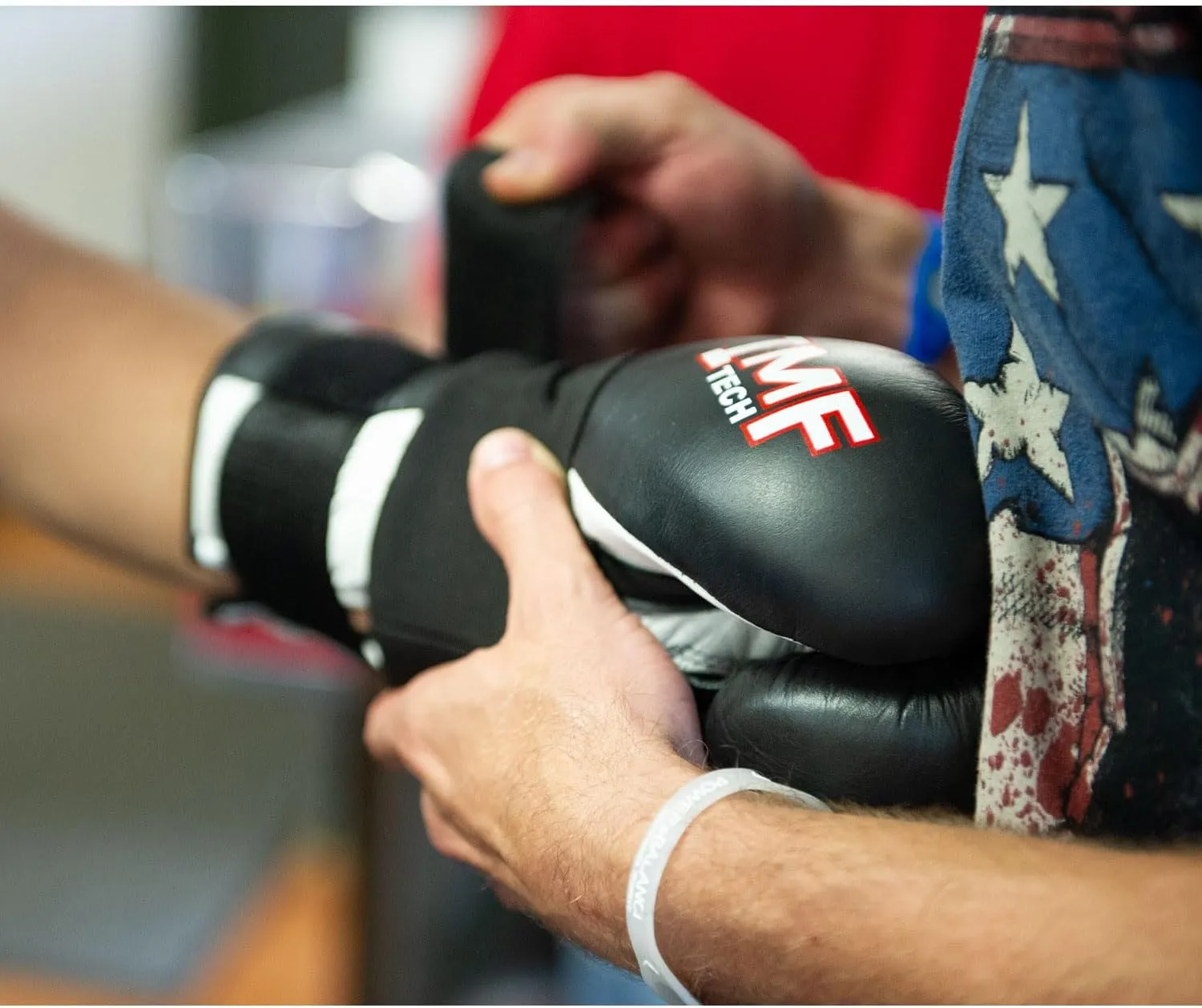 Ringside IMF Tech Hook and Loop Boxing Training Sparring Gloves