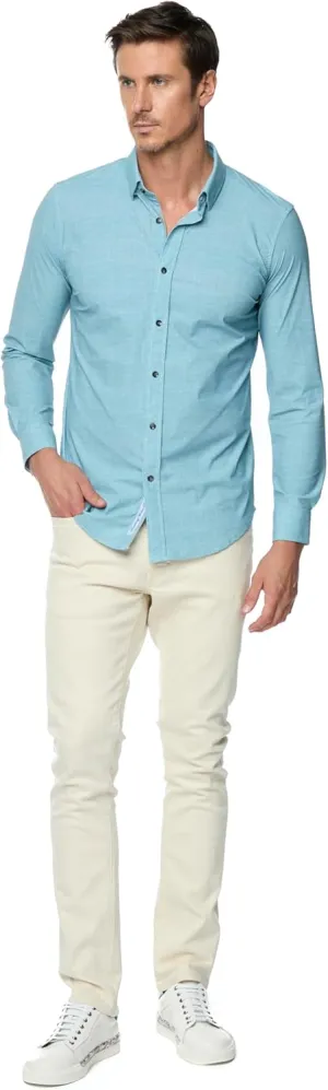 Robert Graham Men's Renley Long Sleeve Woven Button Down Shirt