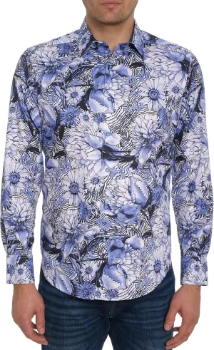 Robert Graham Men's Rooney Long-Sleeve Woven Shirt