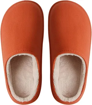 Rojeam Women Slippers Comfort Waterproof Winter Garden Shoes Warm House Slippers Indoor Outdoor for Men Women