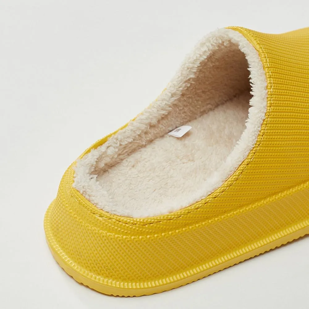 Rojeam Women Slippers Comfort Waterproof Winter Garden Shoes Warm House Slippers Indoor Outdoor for Men Women