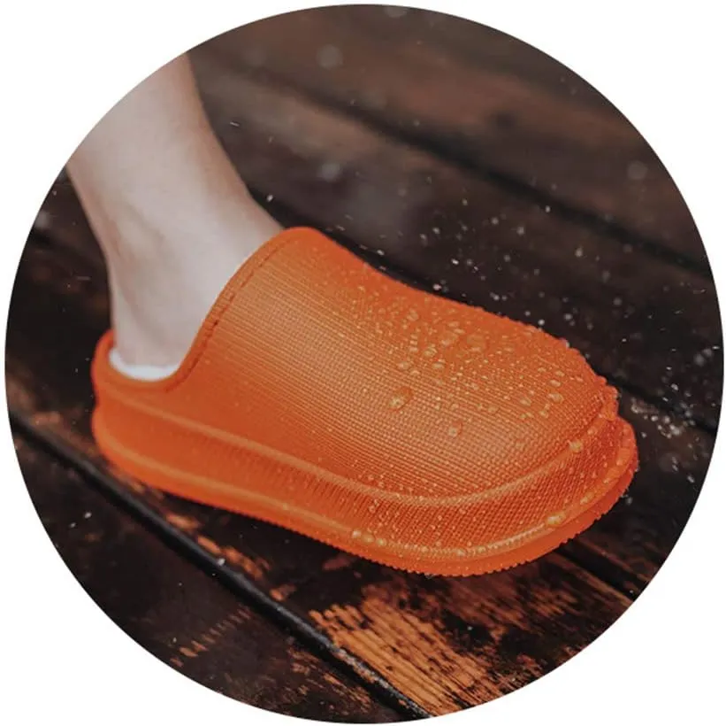 Rojeam Women Slippers Comfort Waterproof Winter Garden Shoes Warm House Slippers Indoor Outdoor for Men Women