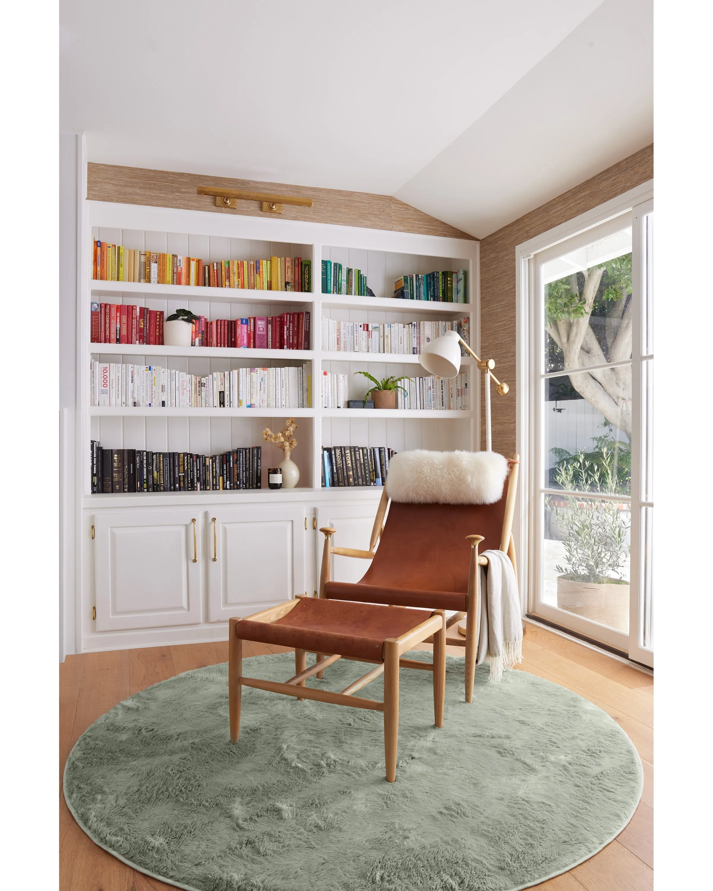 Sage Green Plush Rug
