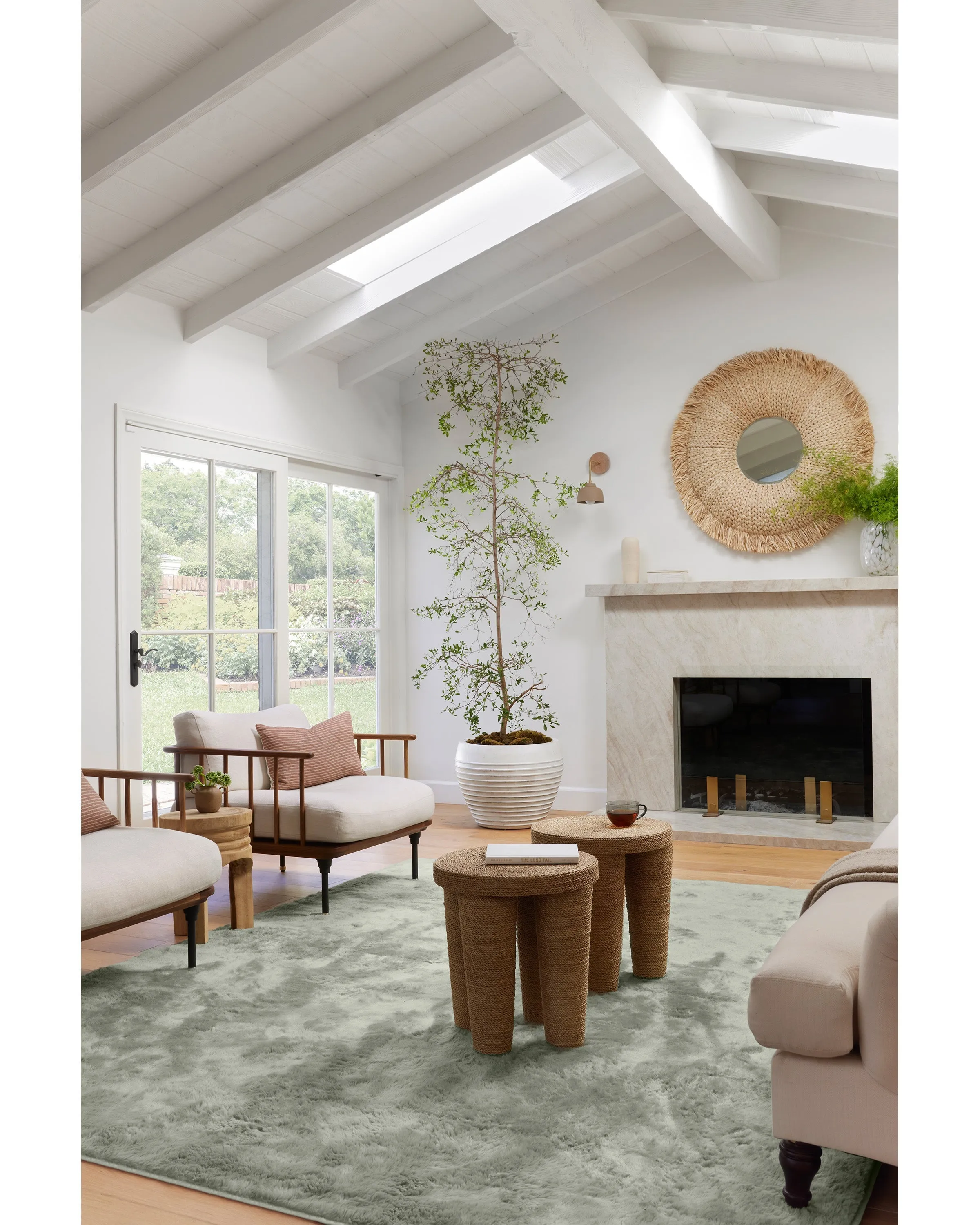 Sage Green Plush Rug