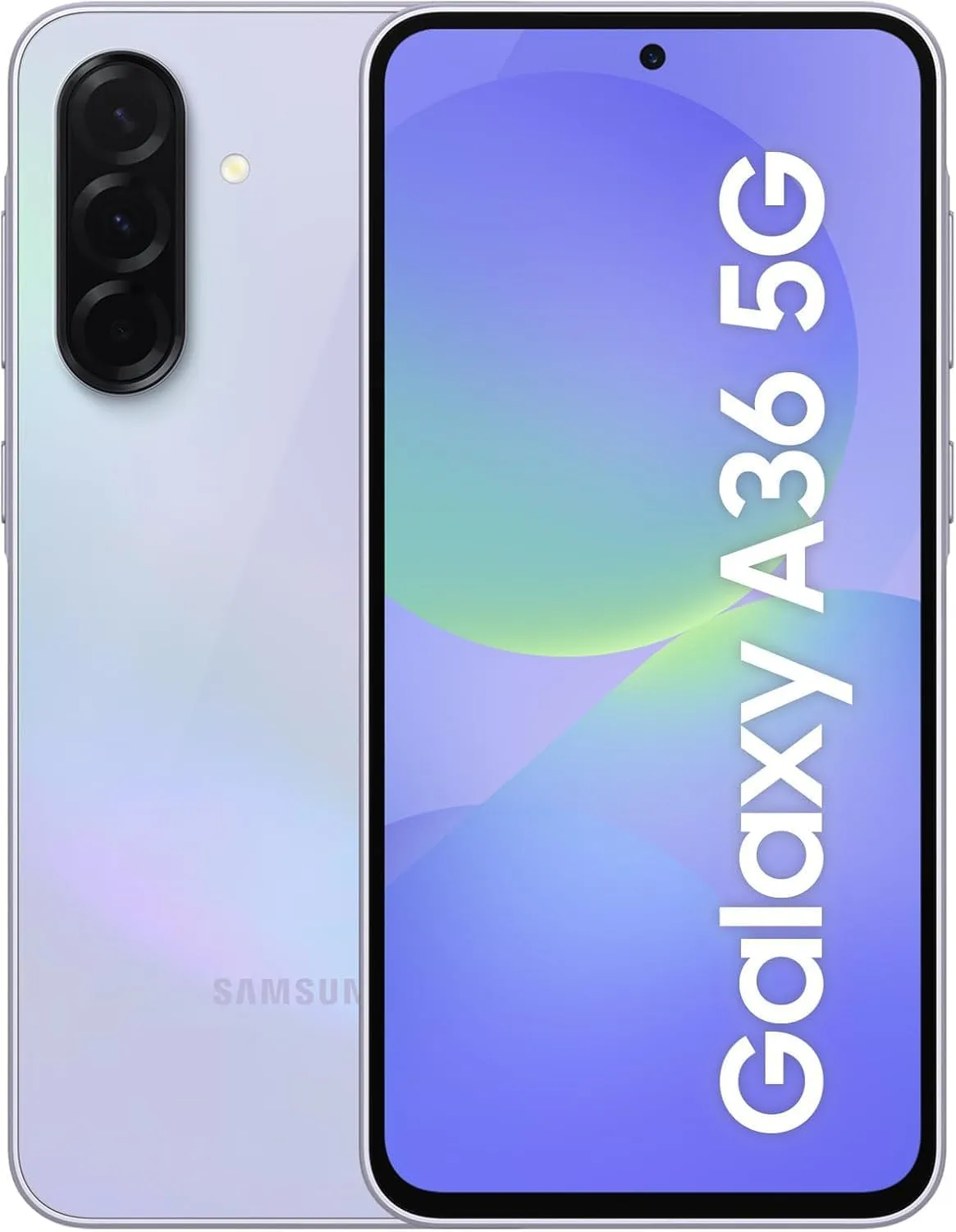 Samsung Galaxy A36 5G Ai (for Tmobile Mint Tello & Global) (256GB   8GB) NFC Version Latina Unlocked SM-A366E/DS 6.6" 120Hz 50MP Triple (Awesome Lavender SM-A366ELVGTPA)