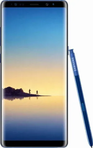 Samsung Galaxy Note 8, 64GB, Deepsea Blue - Fully Unlocked (Renewed)