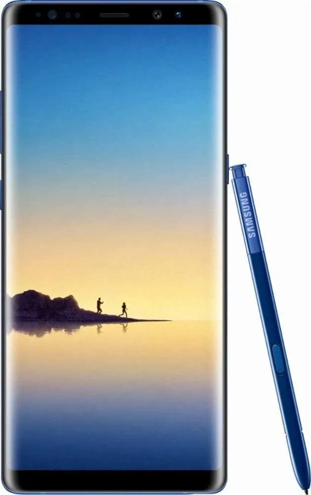 Samsung Galaxy Note 8, 64GB, Deepsea Blue - Fully Unlocked (Renewed)