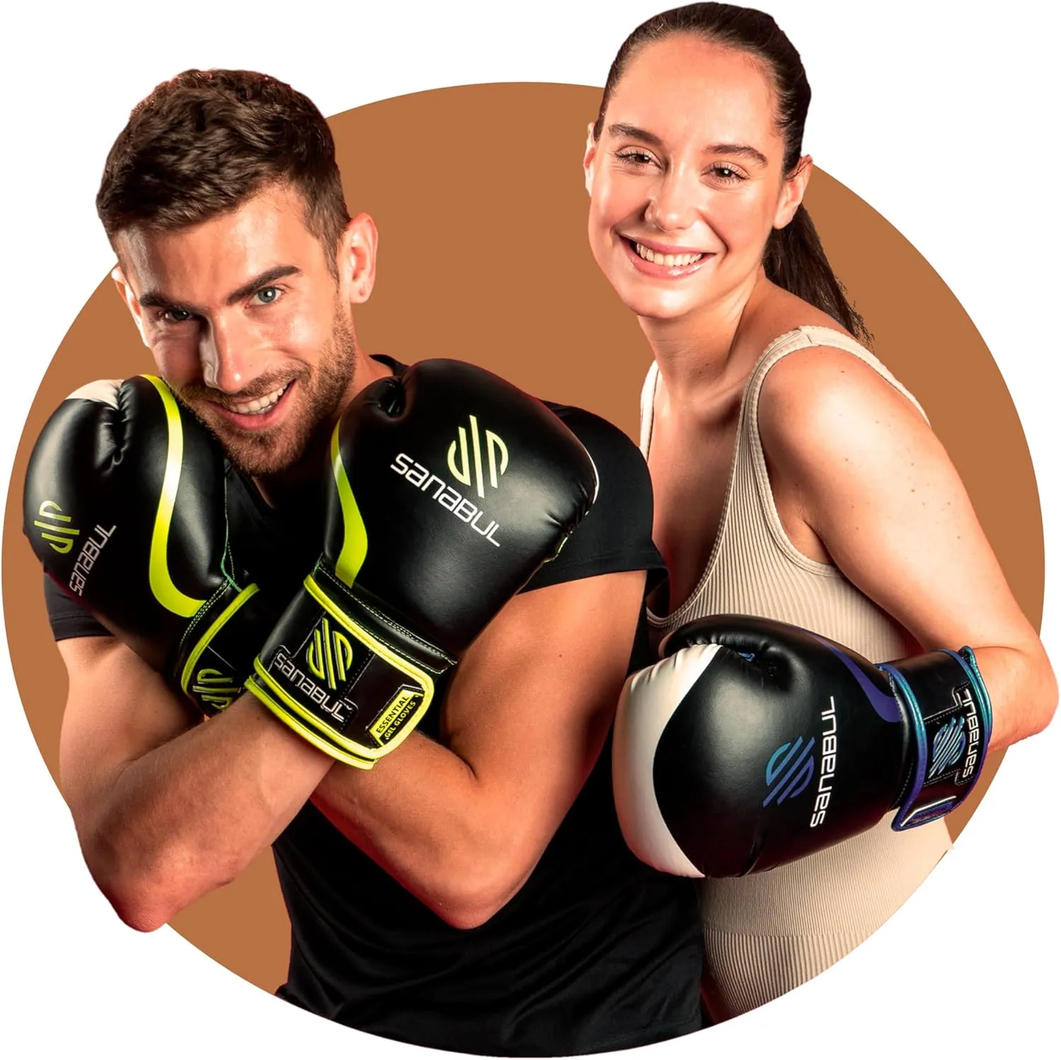 Sanabul Essential Gel Boxing Gloves for Men & Women, Kickboxing MMA, Muay Thai Gloves and Heavy Bag Training Punching & Sparring