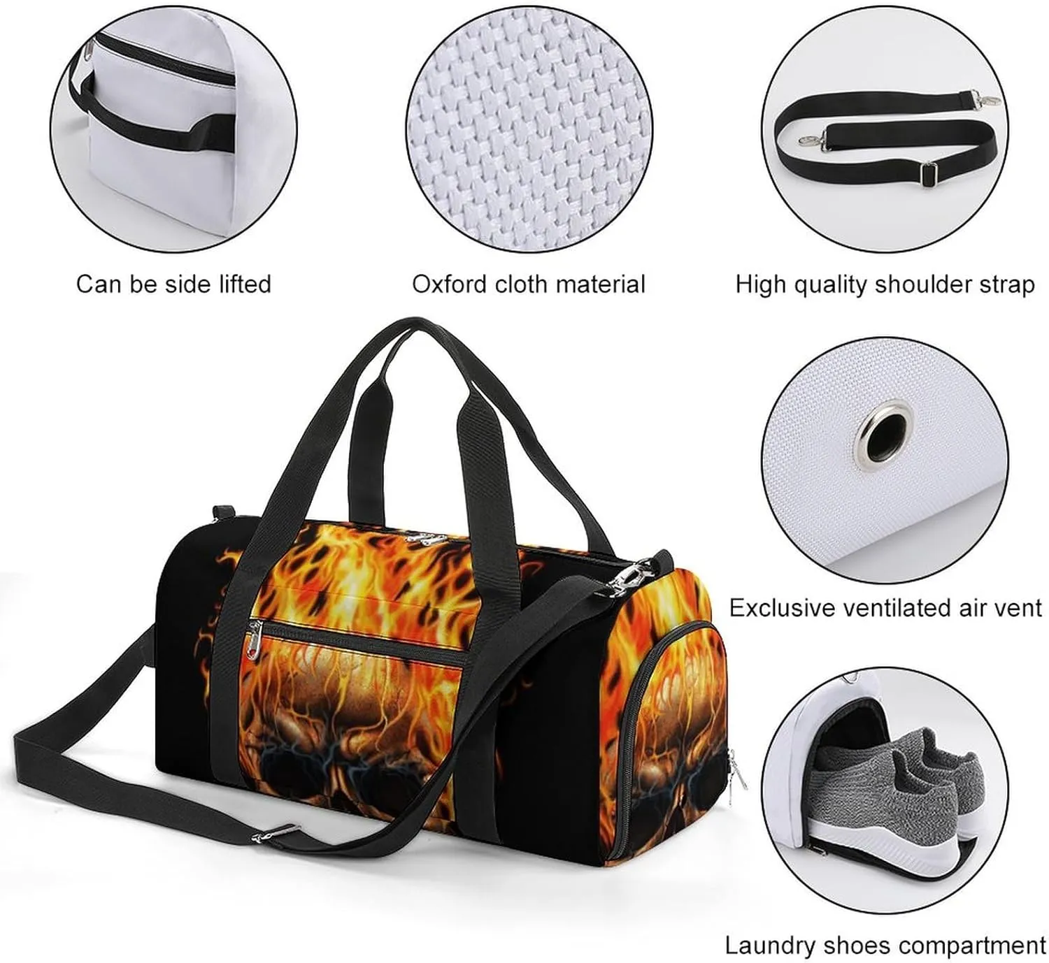 Scissors Magazine Bow Button Sewing Fitness Bag with Large Capacity Backpack And Waterproof Bag