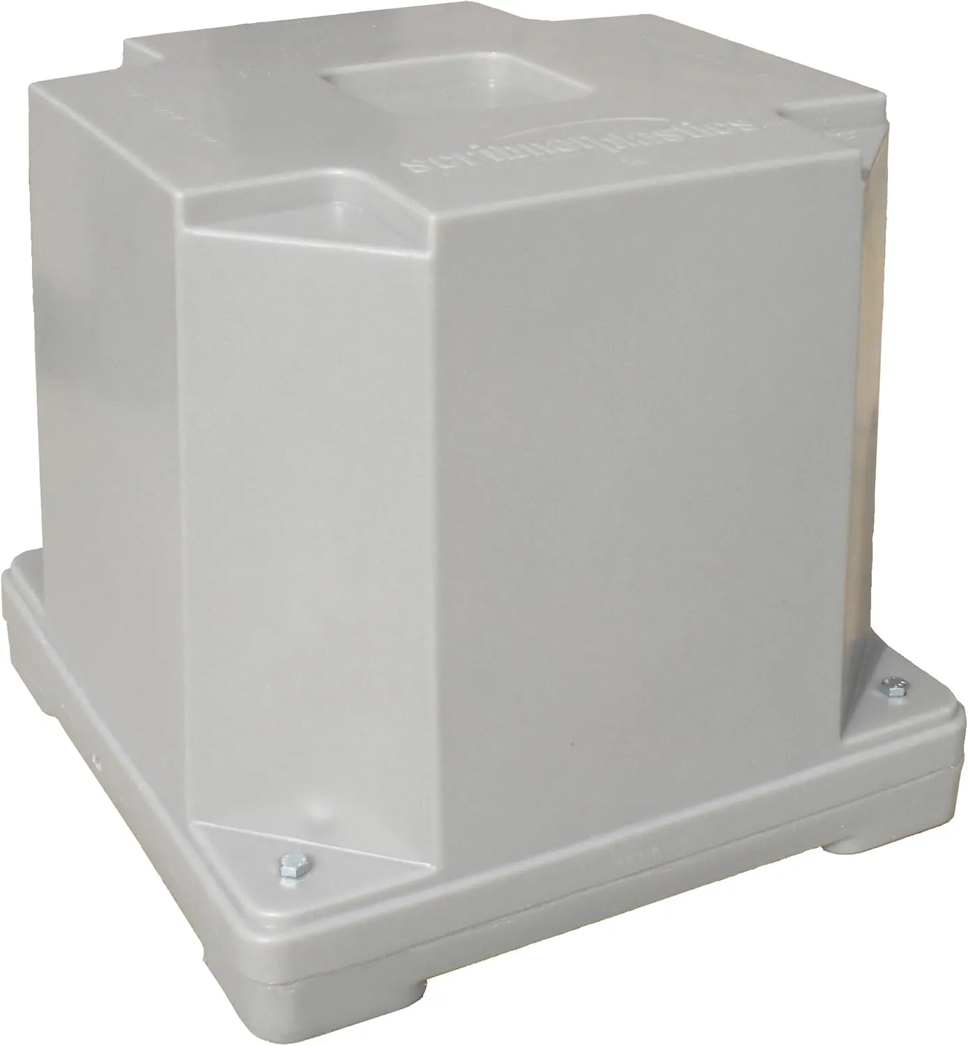 Scribner Plastics 5175 Go-Kart Engine Shipping Container, Grey