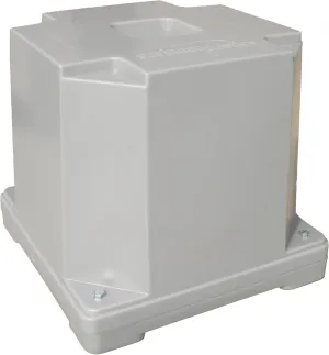 Scribner Plastics 5175 Go-Kart Engine Shipping Container, Grey