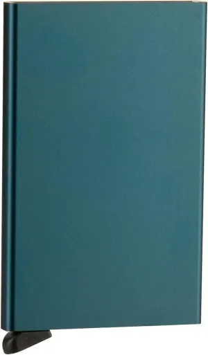 Secrid Men's Cardprotector Travel Accessory Envelope Card Holder, teal, Einheitsgröße