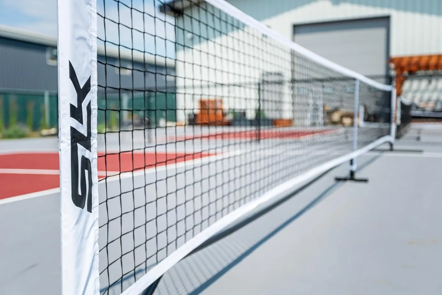 Selkirk SLK Prime Portable Pickleball Net System | USAP Approved Dimensions | Net Tension Straps | Powder-Coated Steel Frame | Nylon Carry Bag | White