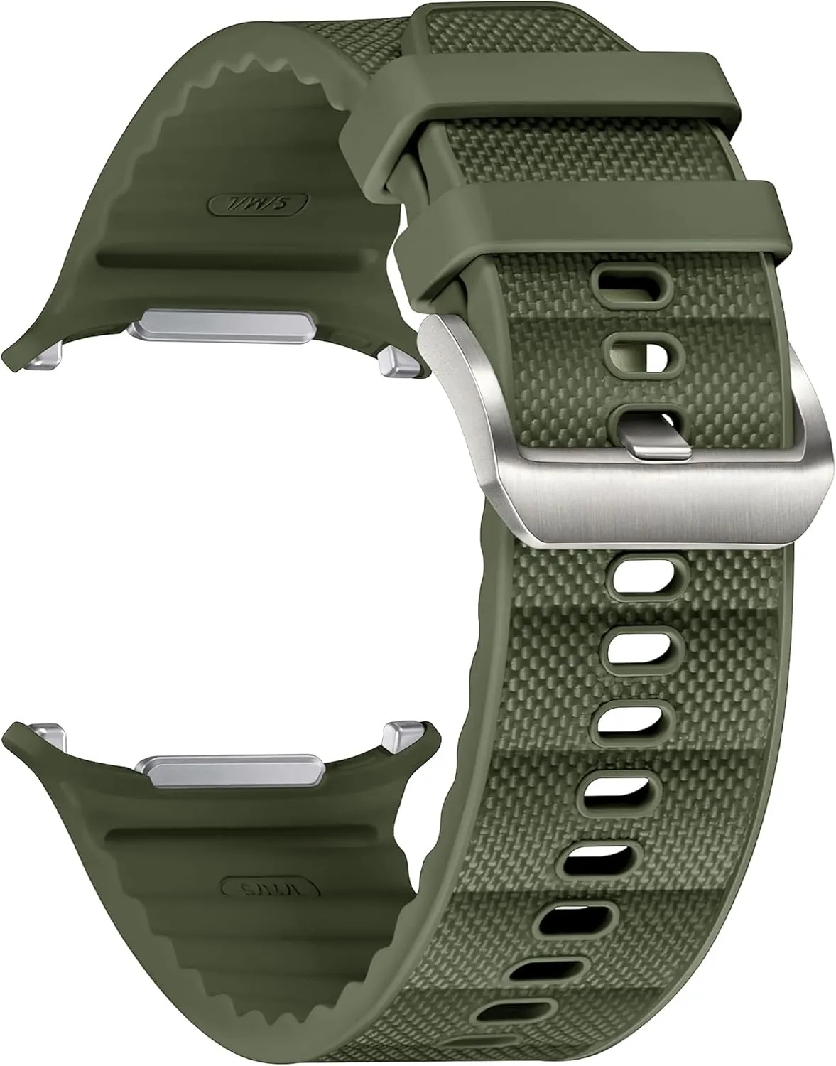 SERDAS Silicone Nylon Band For Samsung Galaxy Watch Ultra Strap 47mm Functional Sport Strap Bracelet Watchbands