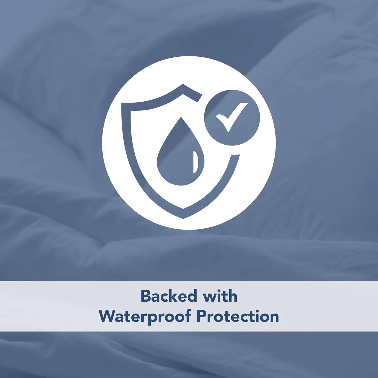 Serta Soft Top Mattress Cover, 76" x 80" Odor-Preventing and Stain-Resistant Waterproof Mattress Protector, 18" Elastic Deep Pocket for Secure Fit, King Mattress Pad, White