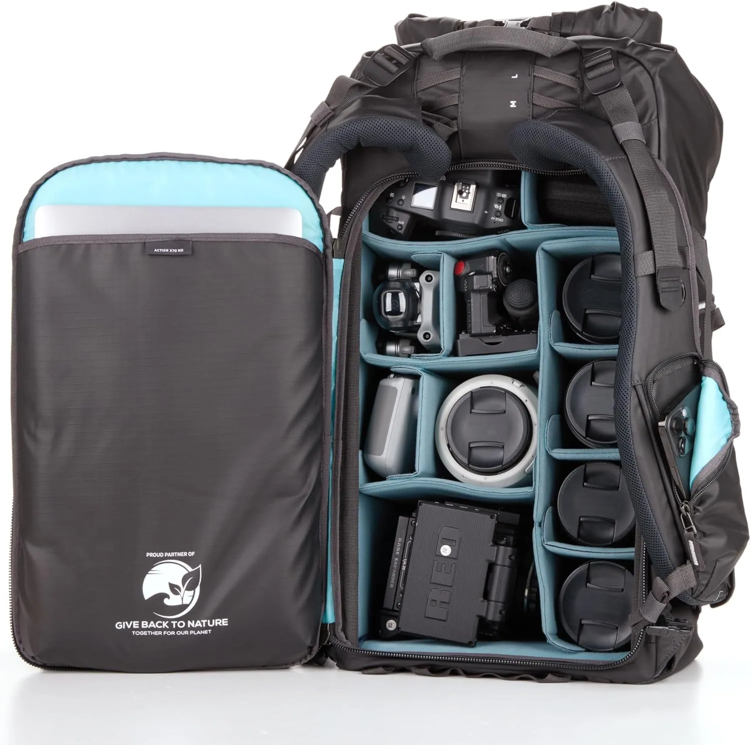 Shimoda Action X70 HD Starter Kit (w/XL DV Core Unit) - Army Green (520-145)