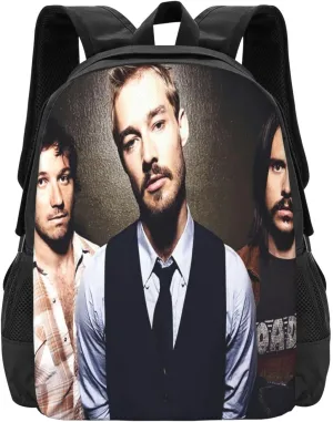 Silverchair Backpack Large Capacity Leisure Travel Backpack Book Bag Outgoing Daypack 12.5x5.5x16.5 inch