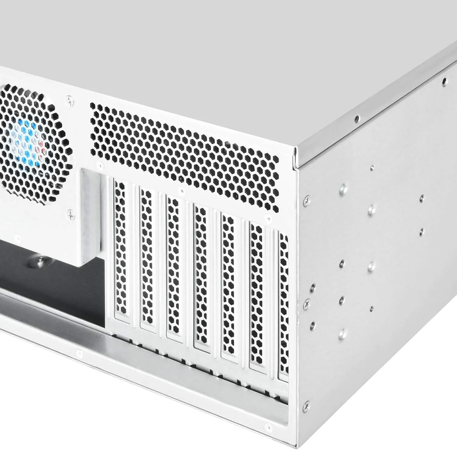 SilverStone Technology 4U Rackmount Server Chassis with 3 X 5.25 Front Bays with CEB/ATX/mATX/Mitx Support RM400 Cases SST-RM400