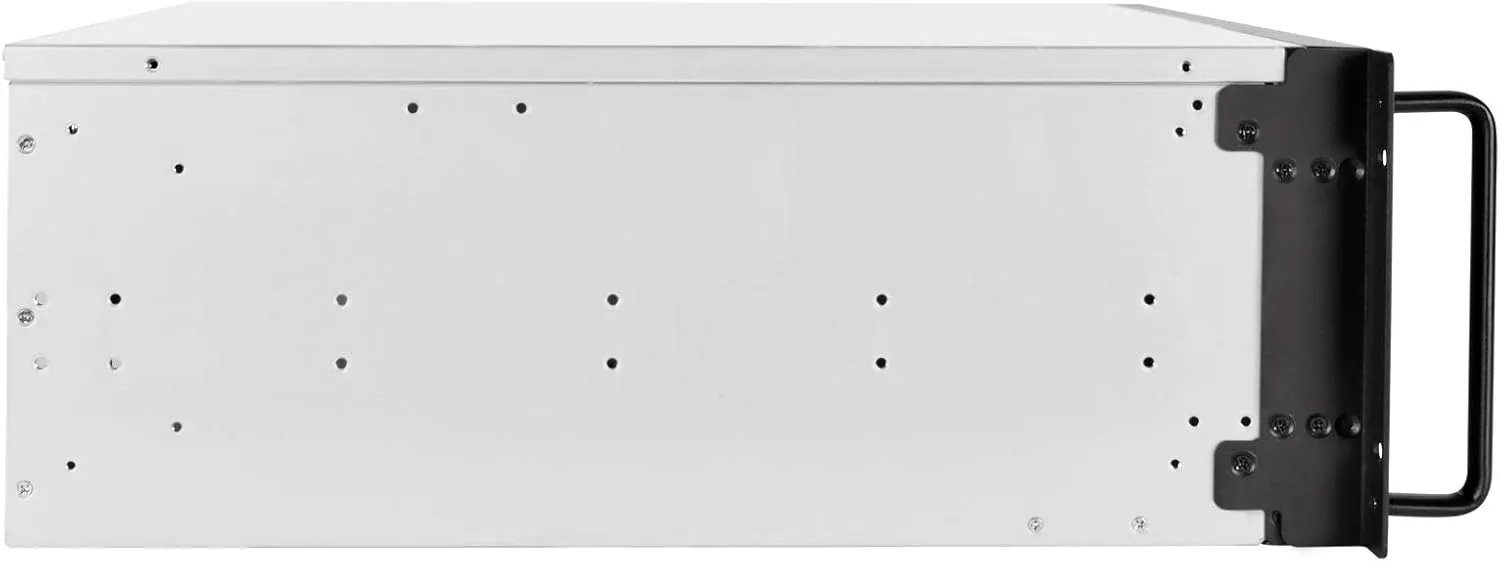 SilverStone Technology 4U Rackmount Server Chassis with 3 X 5.25 Front Bays with CEB/ATX/mATX/Mitx Support RM400 Cases SST-RM400