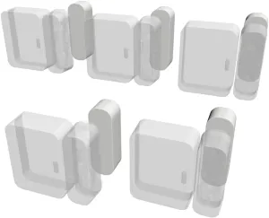 Simplisafe Entry Sensor Magnet Risers | Contact Sensor Spacers with 3M Adhesive | Easy Install for All Simplisafe Security Systems (1/2 inch - 5 Pack)