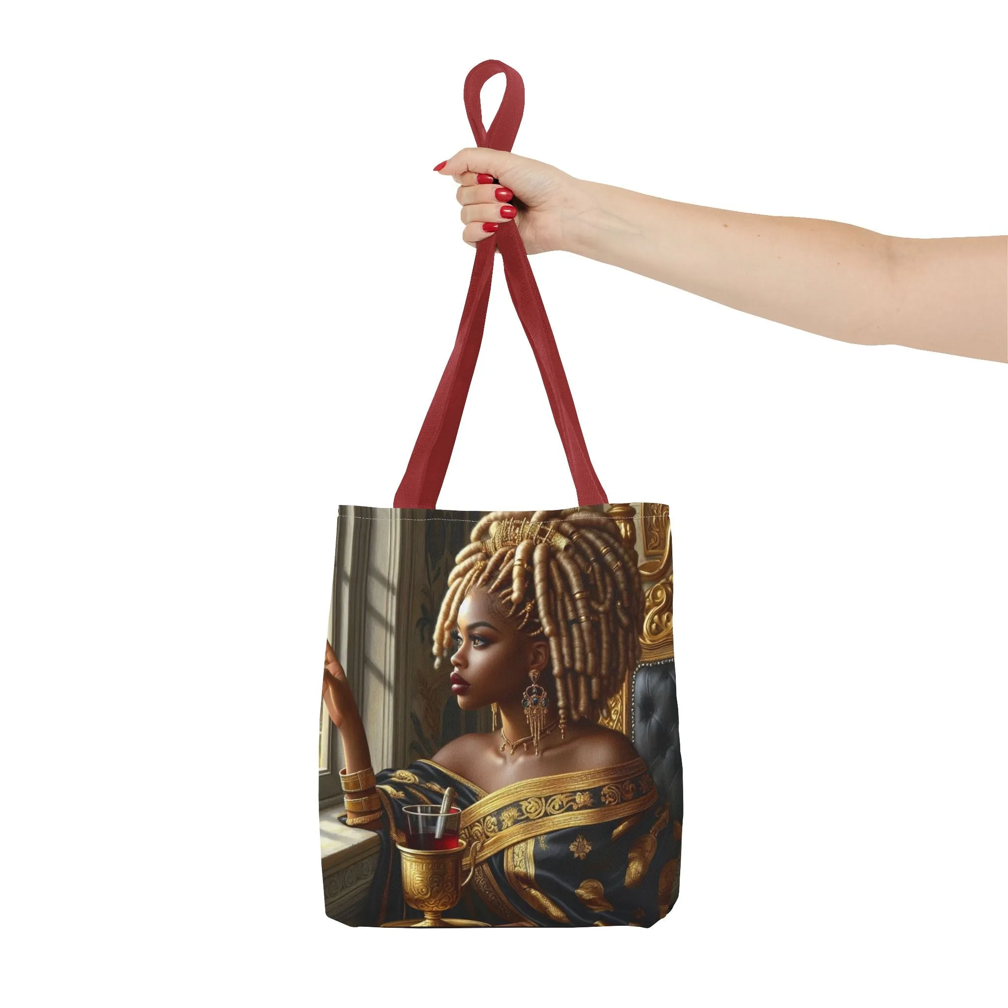 Sitting Queen Tote Bag (AOP) #T6