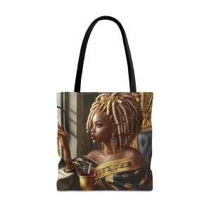 Sitting Queen Tote Bag (AOP) #T6