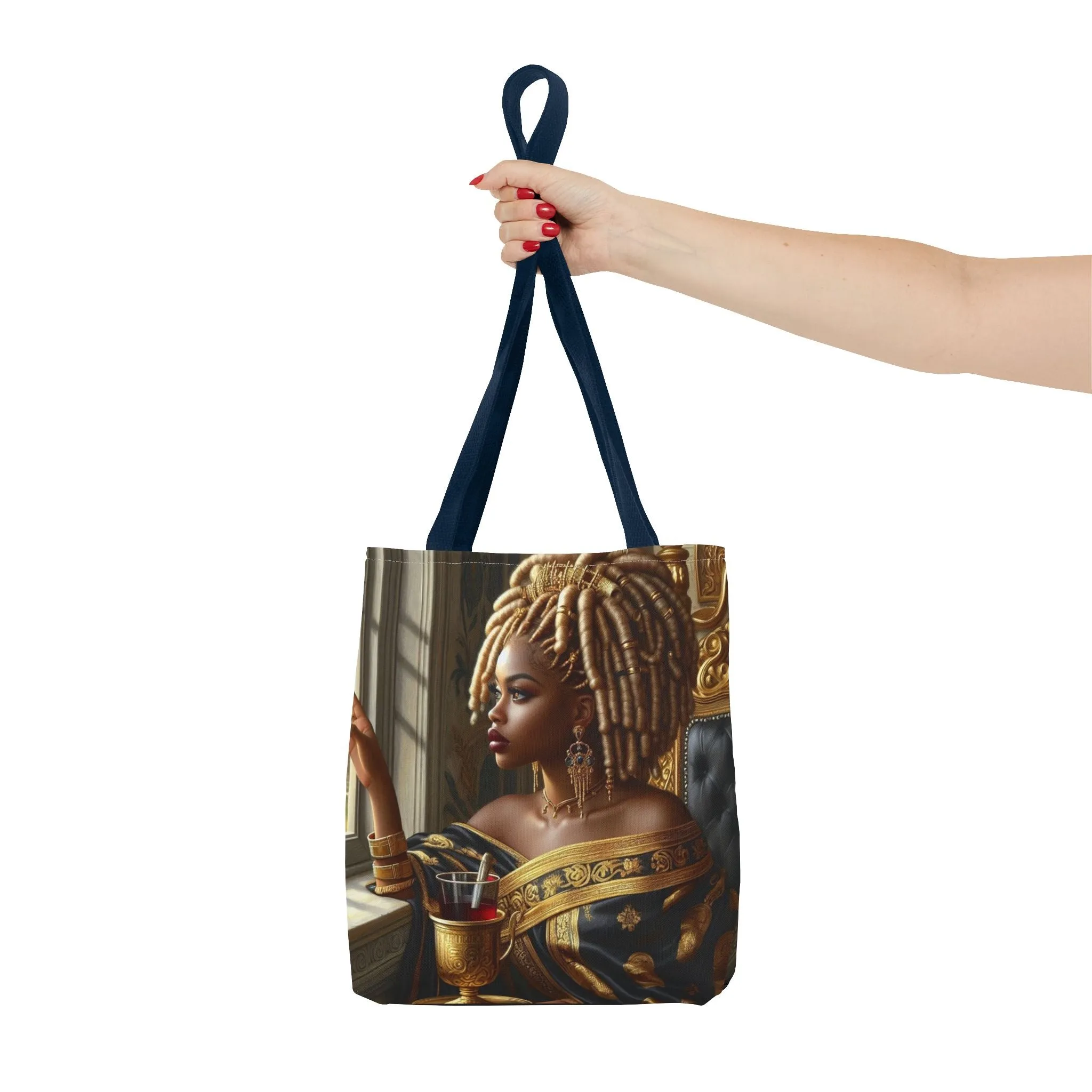 Sitting Queen Tote Bag (AOP) #T6