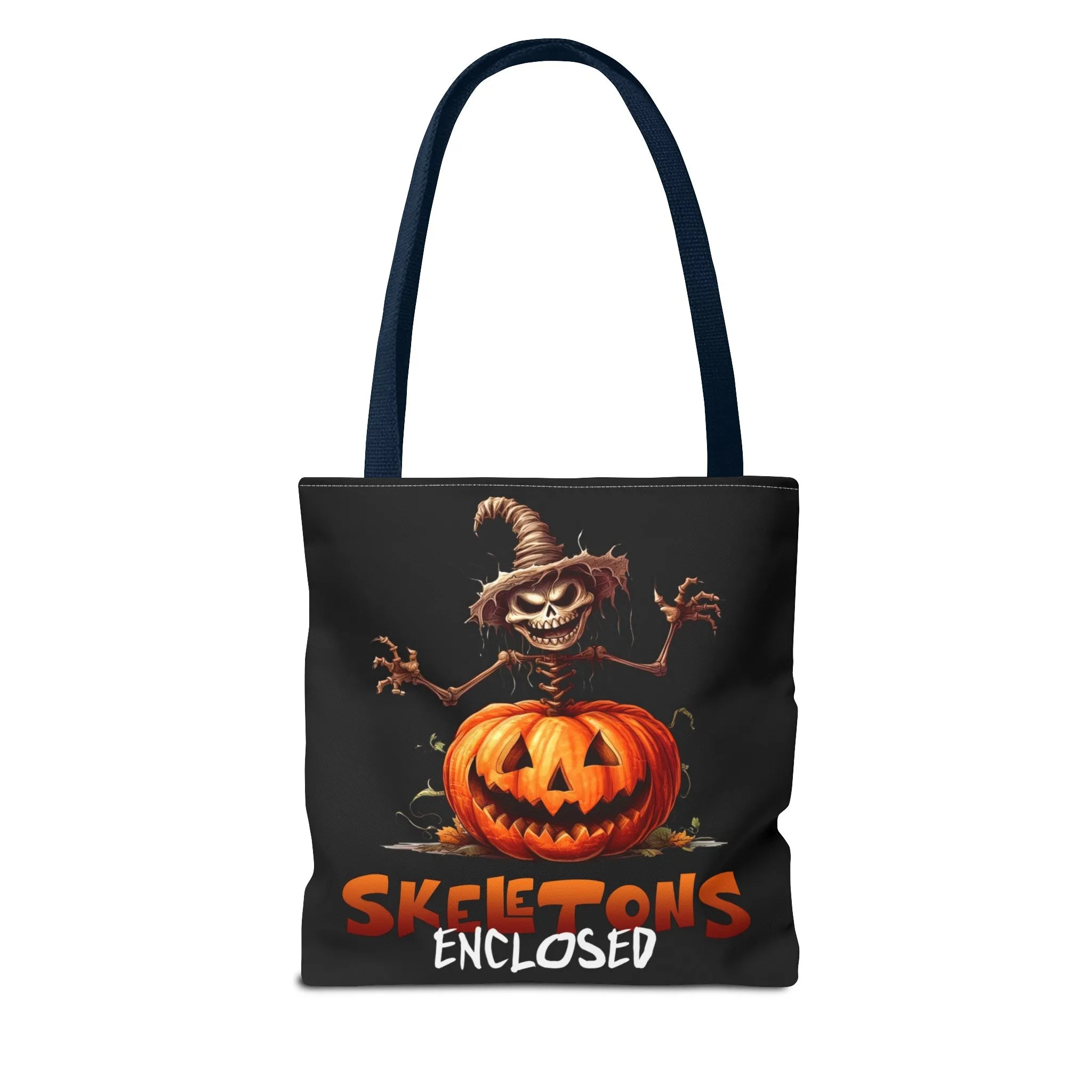 Skeletons Enclosed Tote Bag
