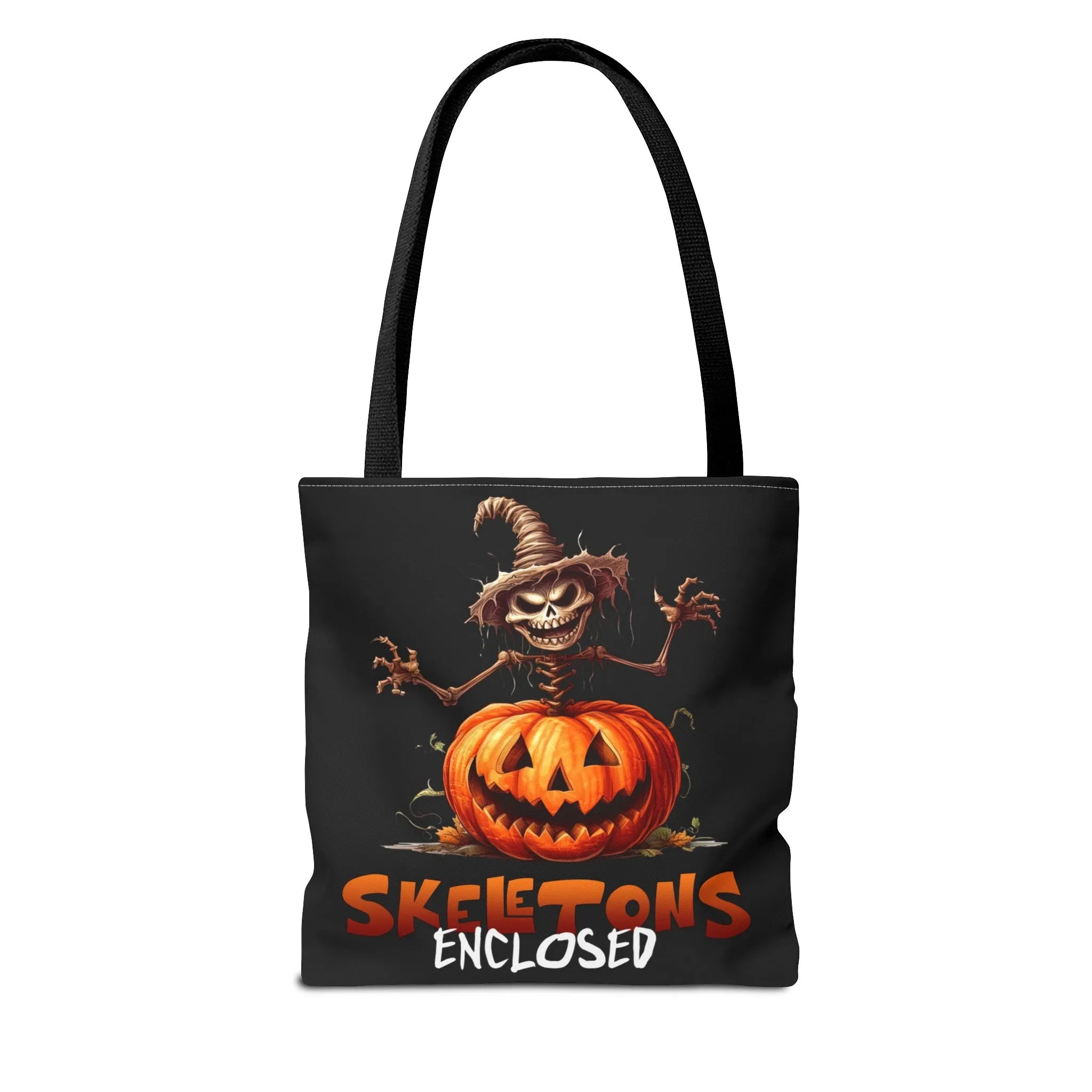 Skeletons Enclosed Tote Bag