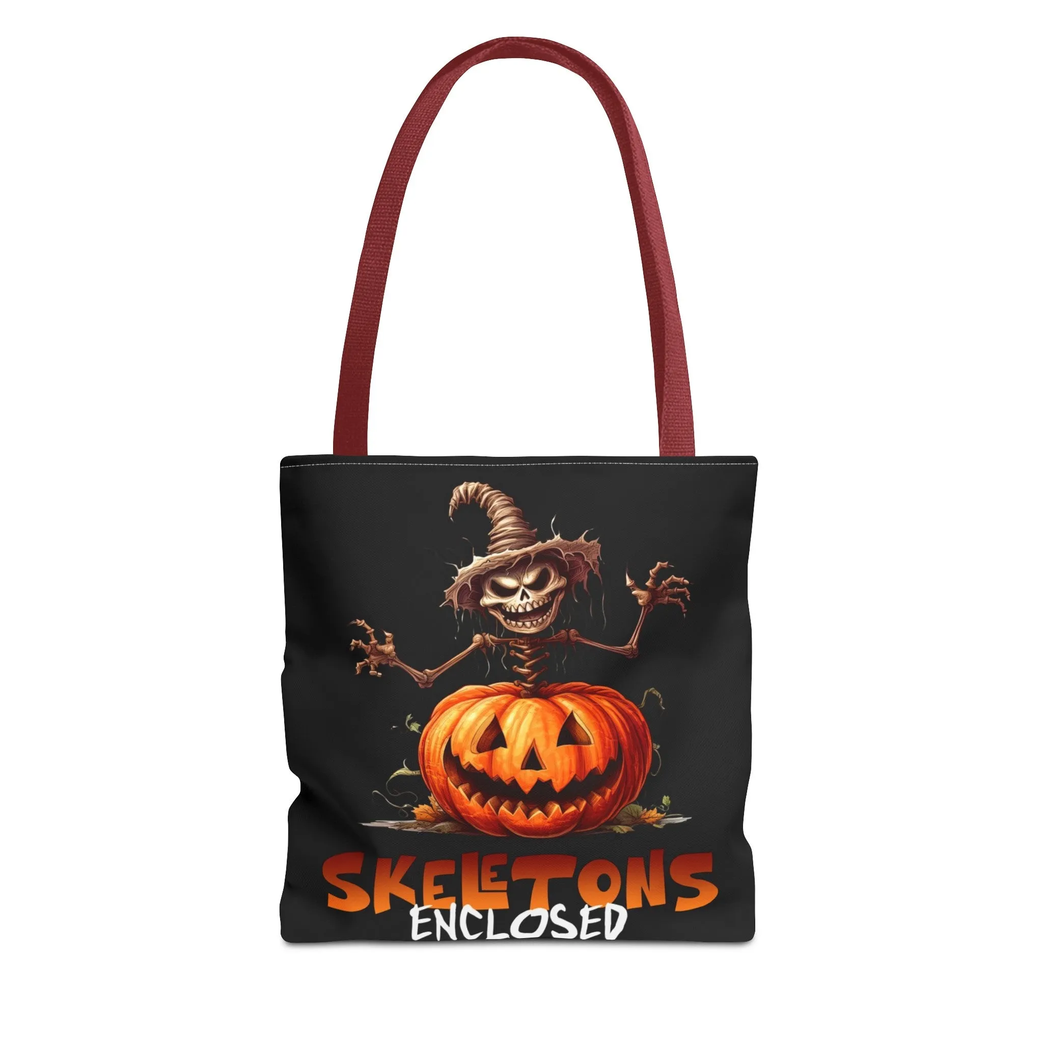 Skeletons Enclosed Tote Bag
