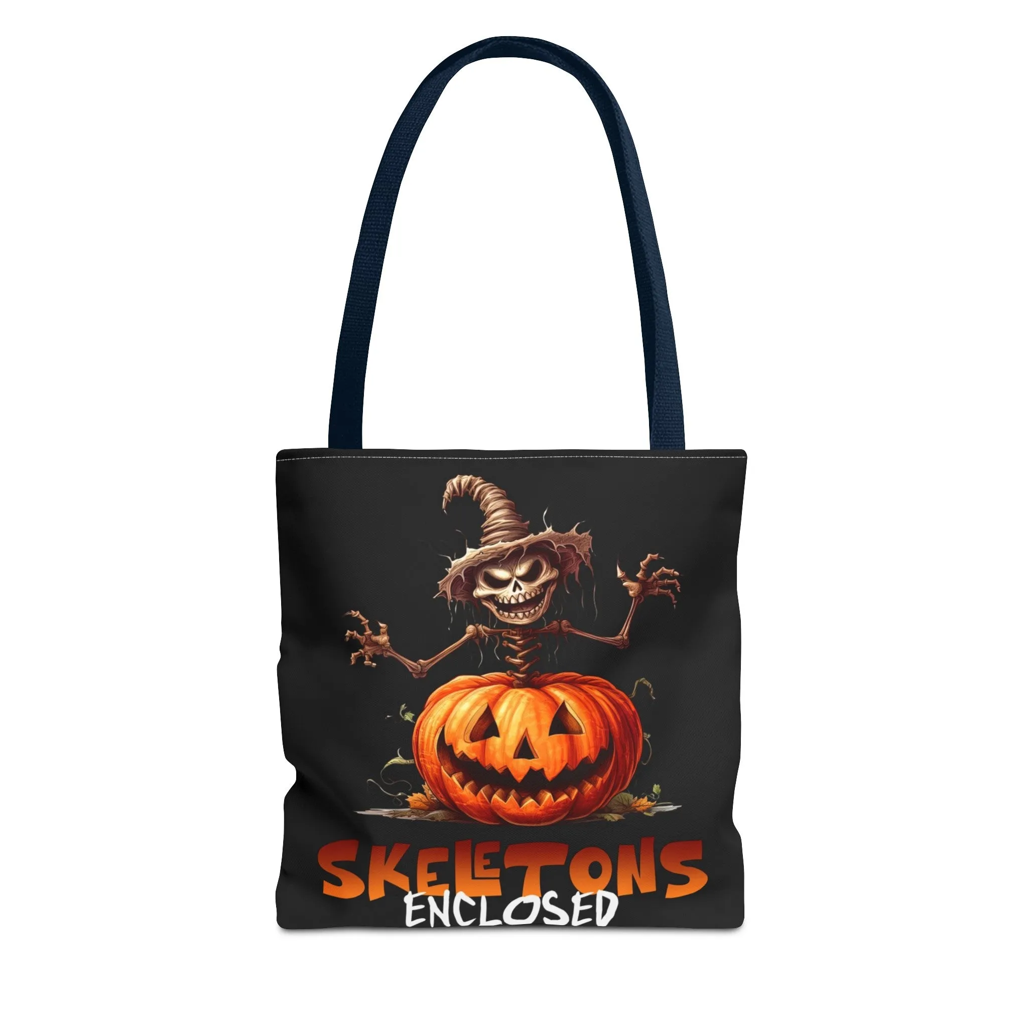 Skeletons Enclosed Tote Bag