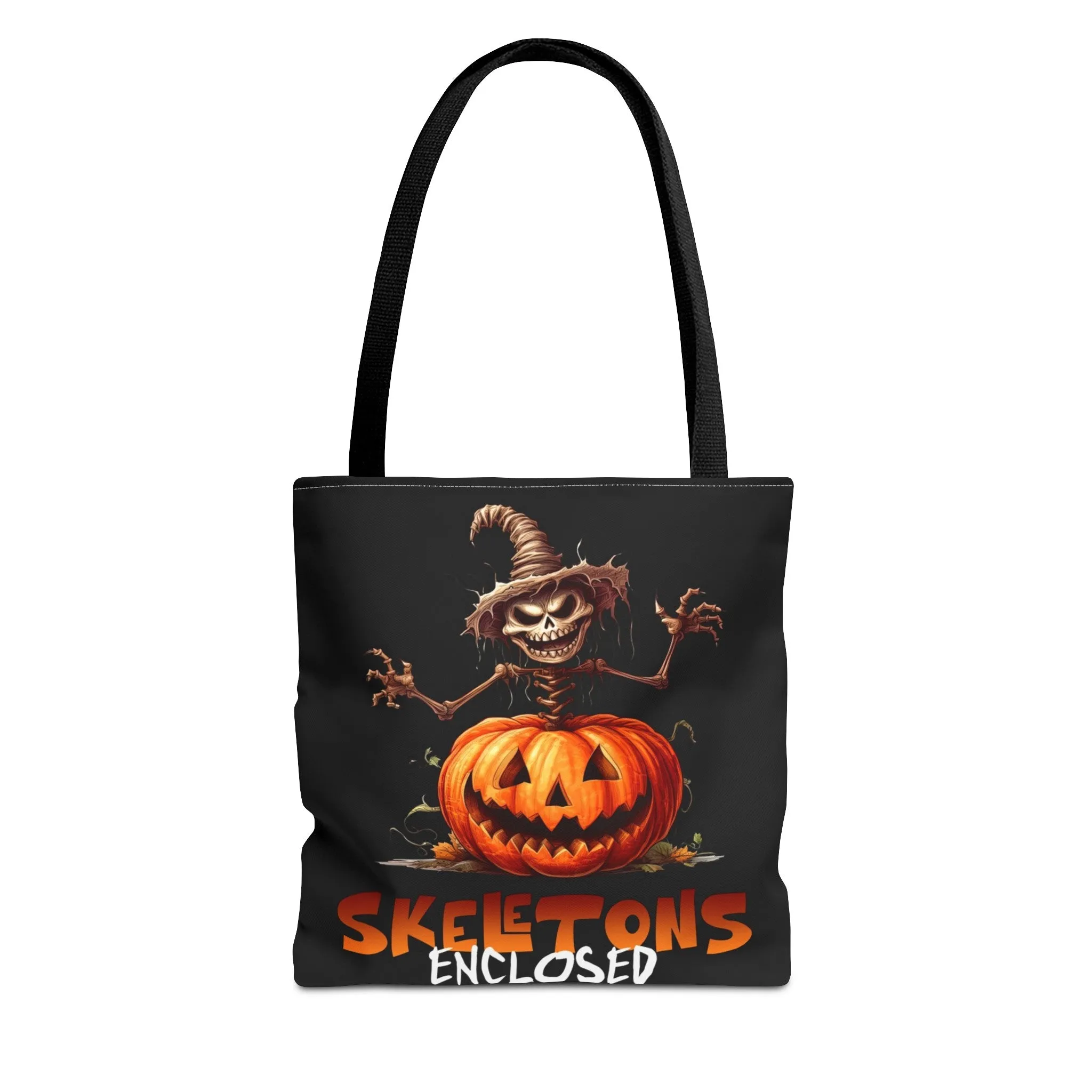 Skeletons Enclosed Tote Bag